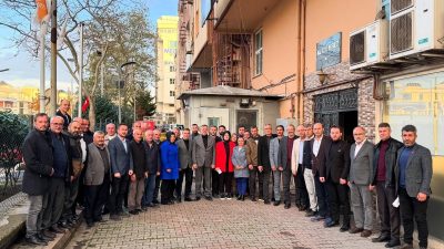 Türkiye Muhtarlar Derneği Kocaeli Şube Başkanı Mustafa Ersoy ve İzmitli