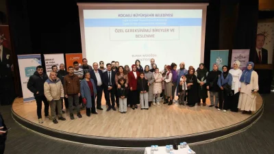 Kocaeli Büyükşehir Belediyesi, engelli bireylere “Özel Gereksinimli Bireyler ve Beslenme”