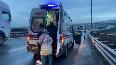 TEM Otoyolu’nun Kocaeli geçişinde 4 aracın karıştığı zincirleme trafik kazasında