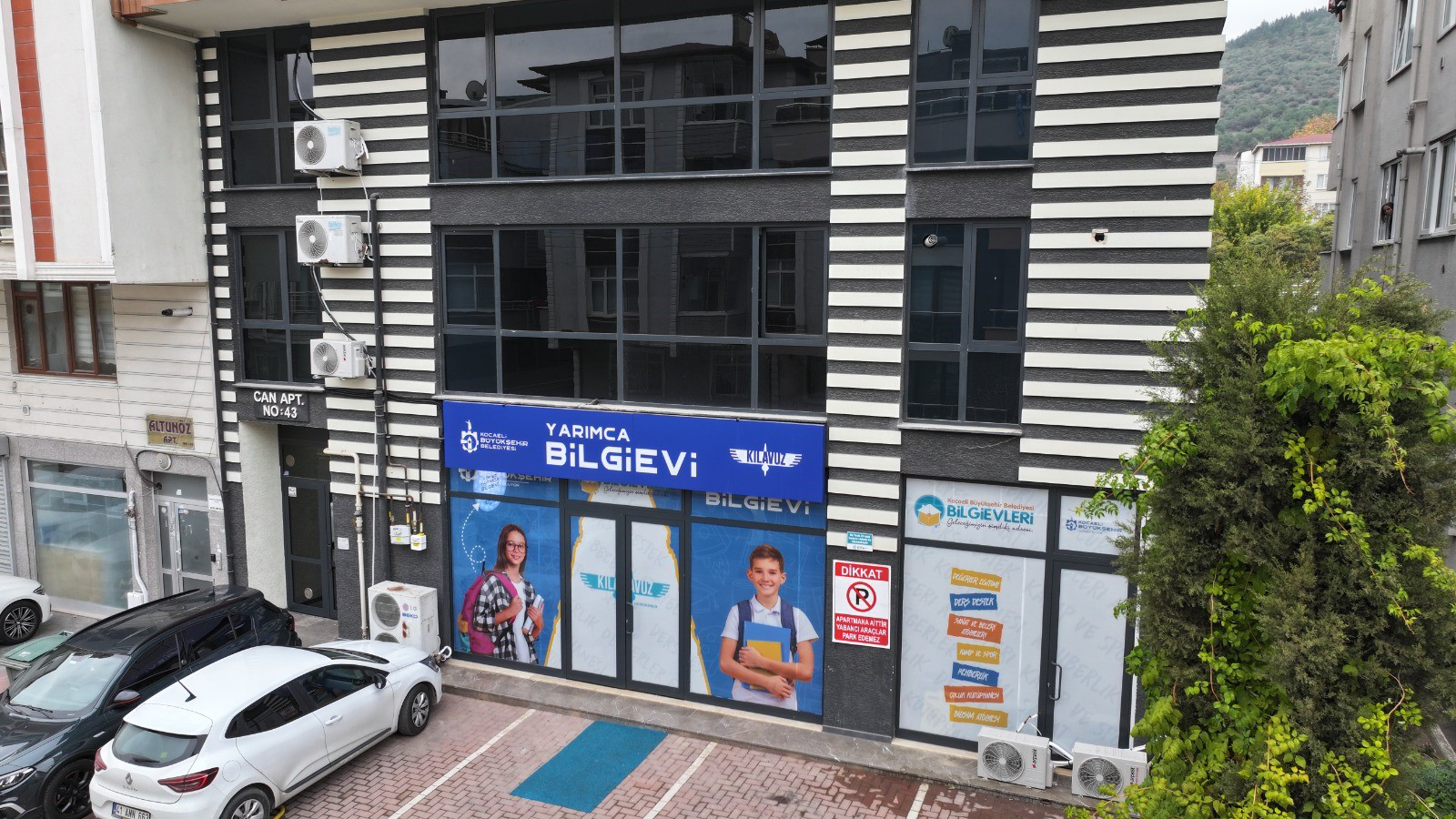 Kocaeli'de ilk ve ortaokul öğrencilerine ücretsiz eğitim hizmeti veren Bilgievi'nin