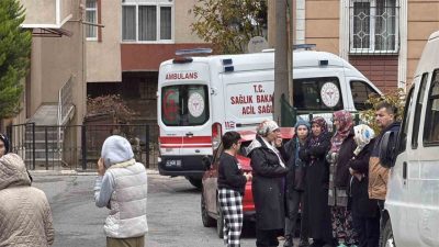 Kocaeli’nin Gebze ilçesinde evinin önünde bulunan kuyuya düşen kadını itfaiye