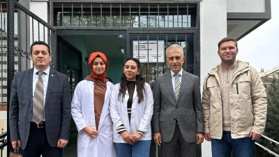 Türk Sağlık Sen Kocaeli Şube Başkanı Ömer Çeker Çayırova ilçesinde