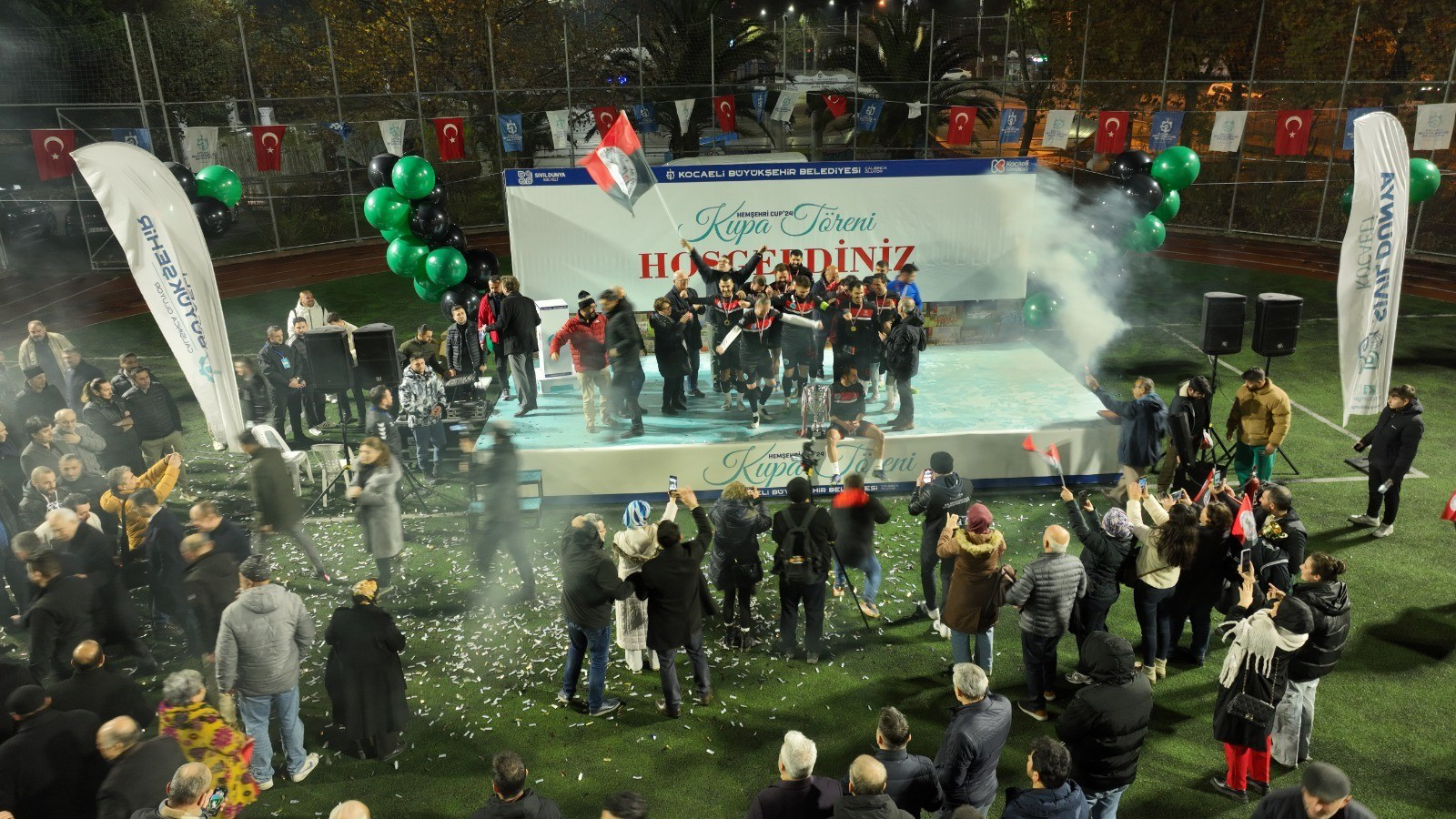 Hemşeri Cup 24'ün final maçında Kocaeli Artvin Batum Havalisi Dernekleri