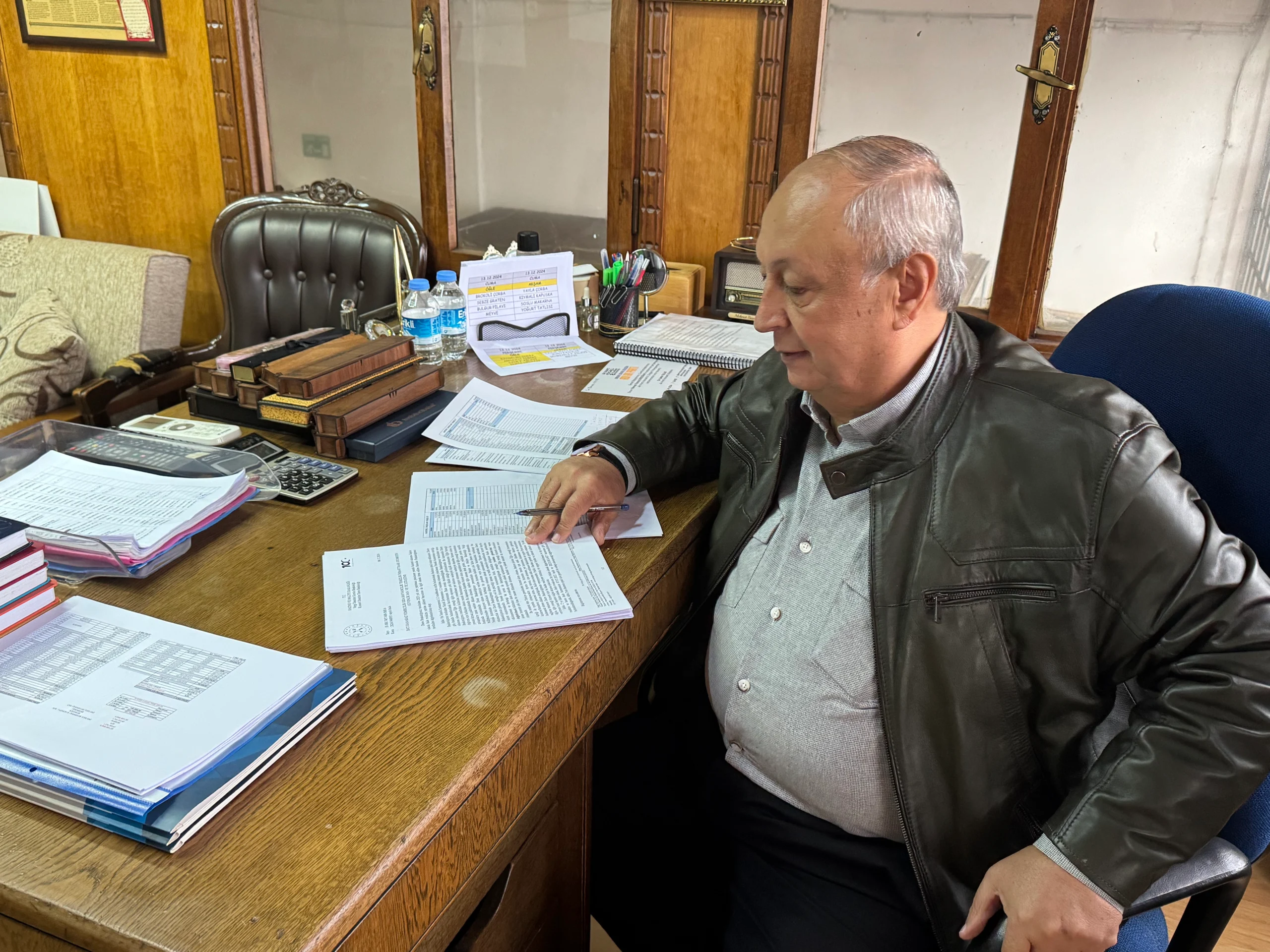 İnşaat çalışması sırasında patlatılan dinamitlerle ilgili konuşan Kandıra Gıda İhtisas