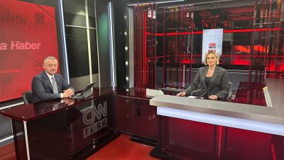 Kocaeli Büyükşehir Belediyesi’nin bütçe yönetimini CNN Türk’te katıldığı canlı yayın