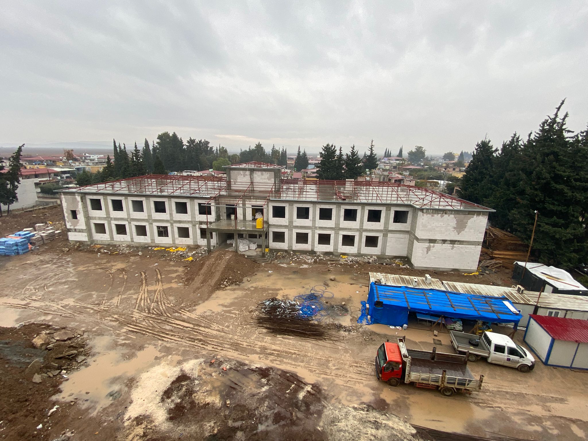 2023 yılında meydana gelen deprem sonrası Büyükşehir’in desteği ile Hatay'da