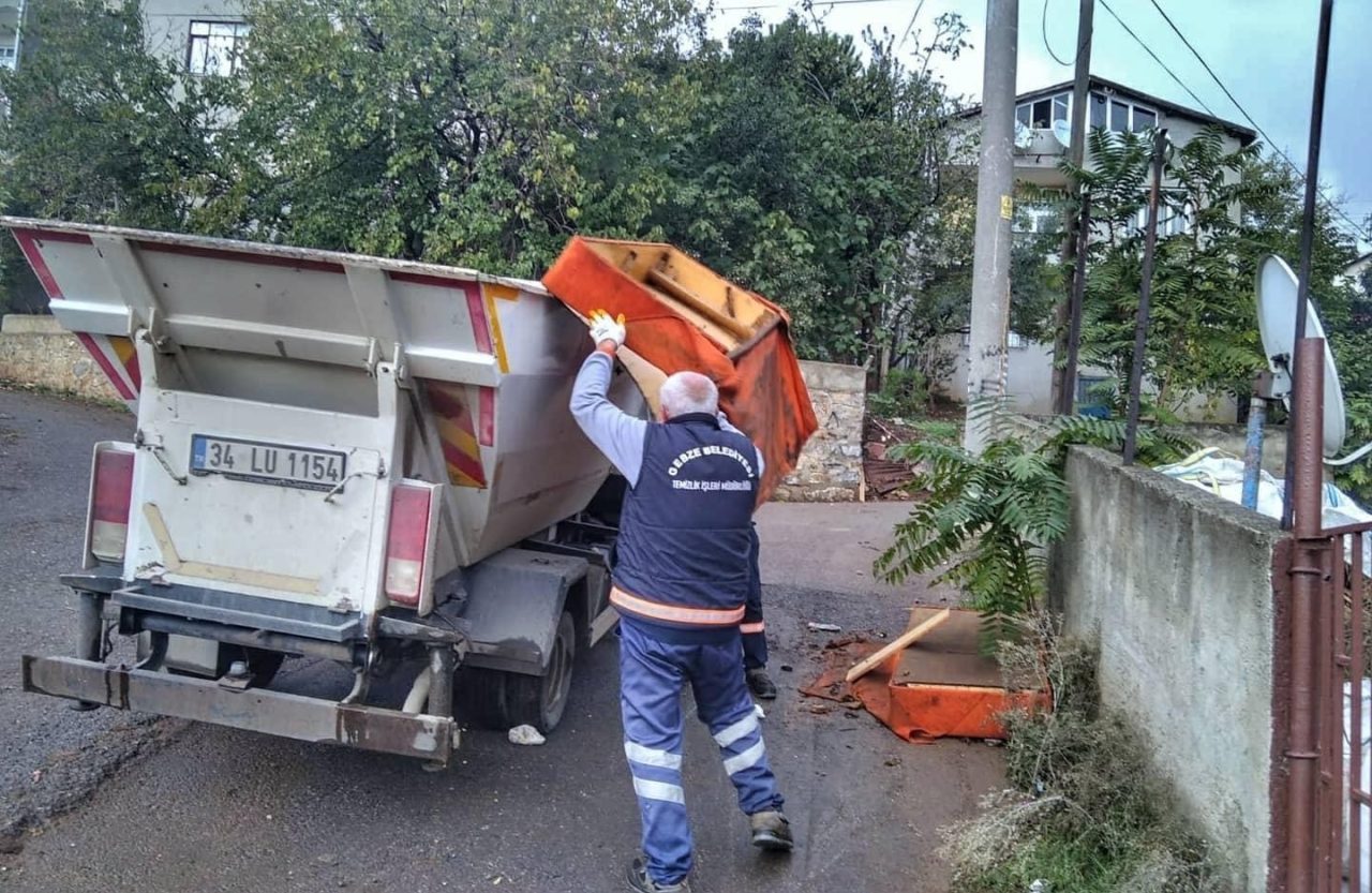 Gebze’de bu yıl toplam 118 bin 914 ton evsel atık,