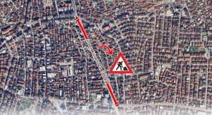 Kocaeli Büyükşehir Belediyesi tarafından yapılan açıklamada; Adnan Menderes Bulvarı'nın üstyapı