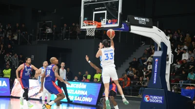 Türkiye Basketbol Ligi İlkan Karaman Sezonu 19. Hafta karşılaşmasında Çayırova