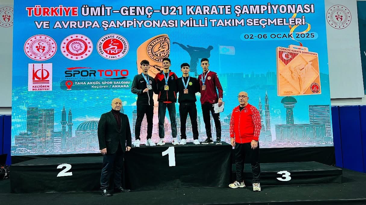 Darıca Belediyesi Eğitim ve Spor Kulübü, Türkiye Karate Şampiyonası'ndan 5