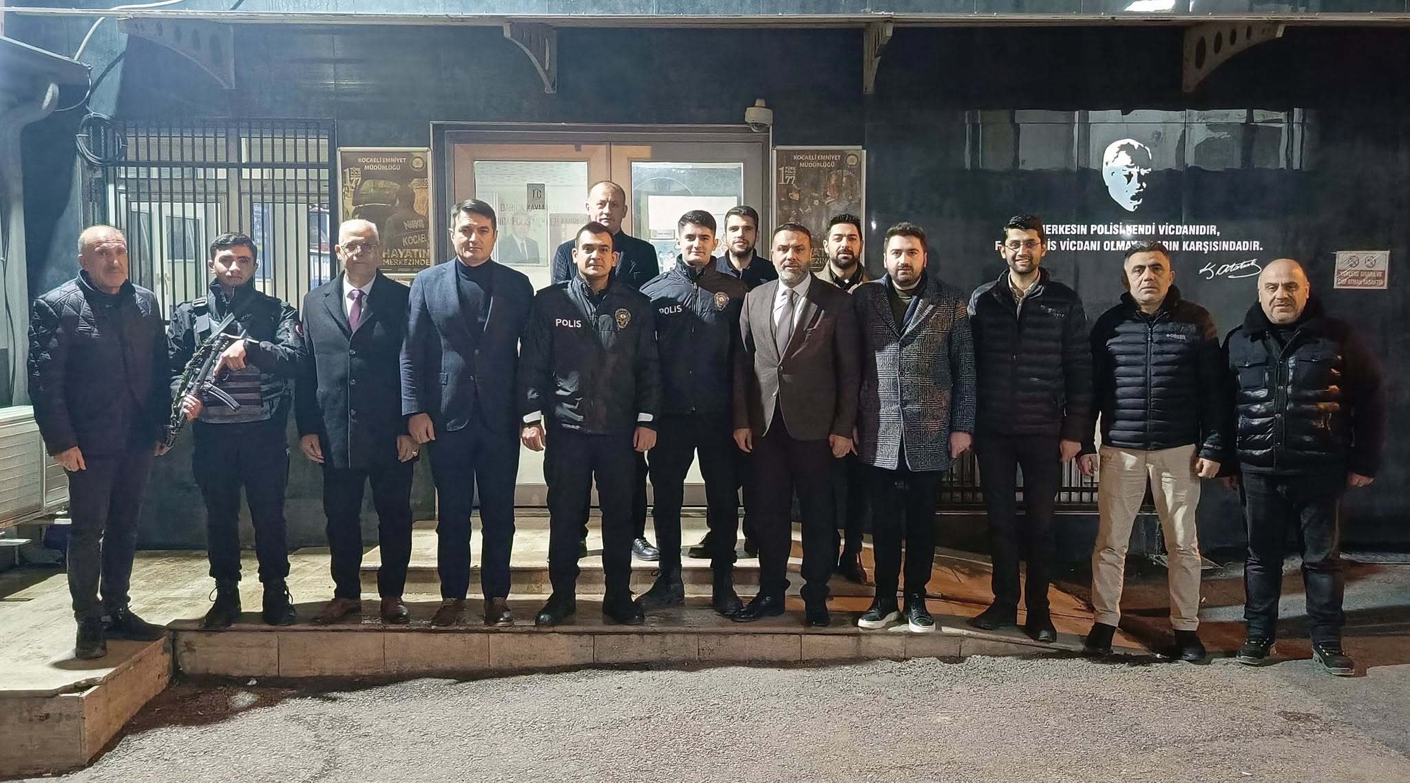 AK Parti Darıca İlçe Başkanı Köksal Şakar ve yönetimi, yılın