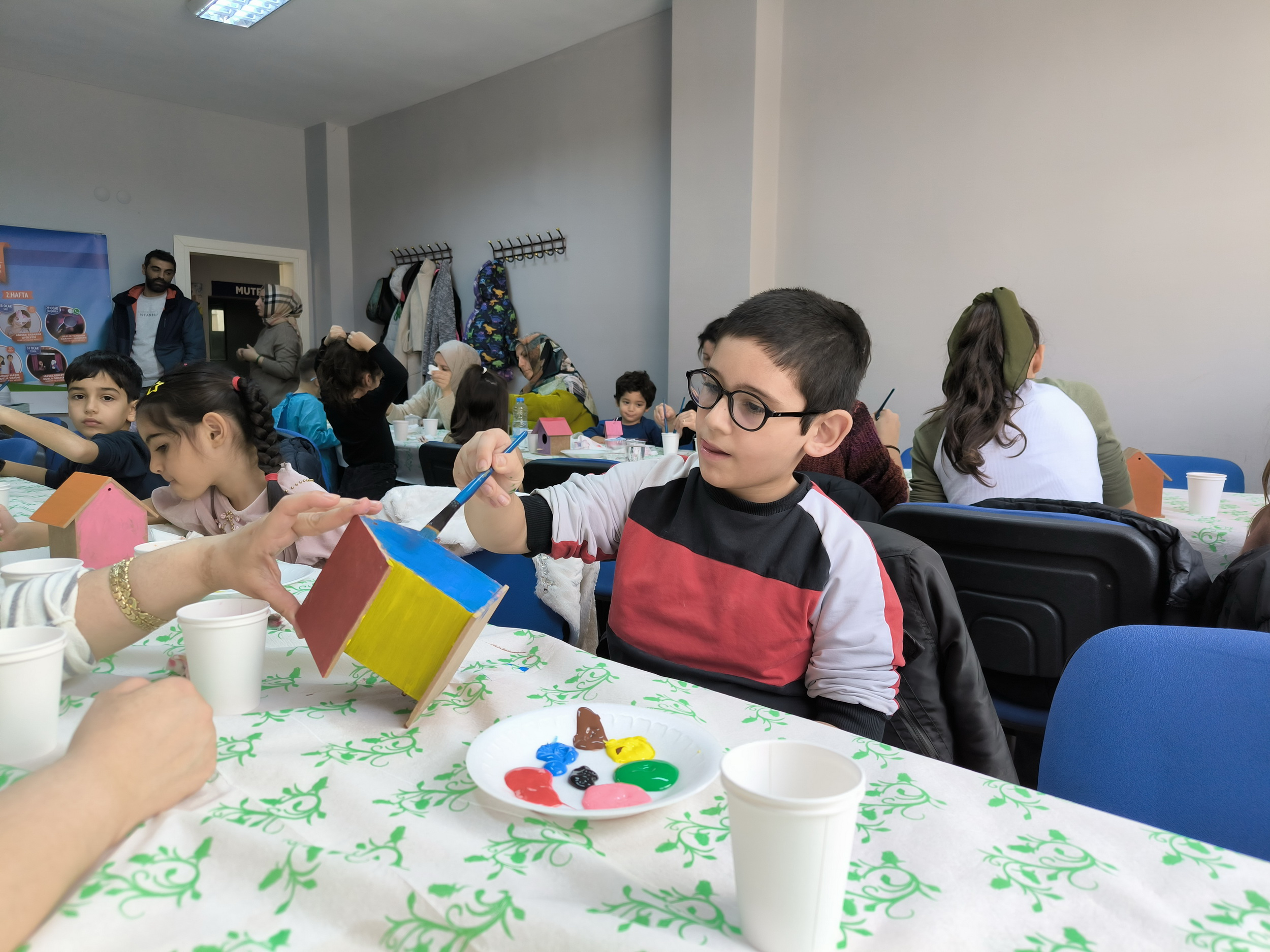 ahşap kuş yuvası