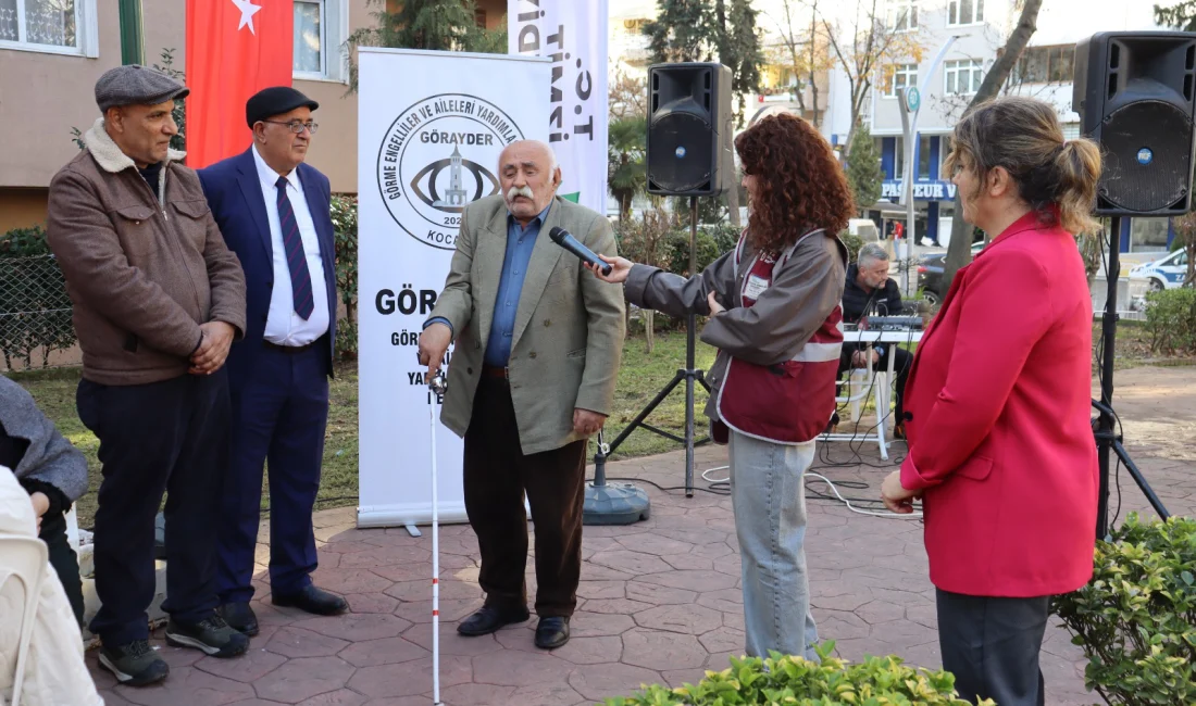 İzmit Belediyesi, 7-14 Ocak Beyaz Baston Görme Engelliler Haftası kapsamında