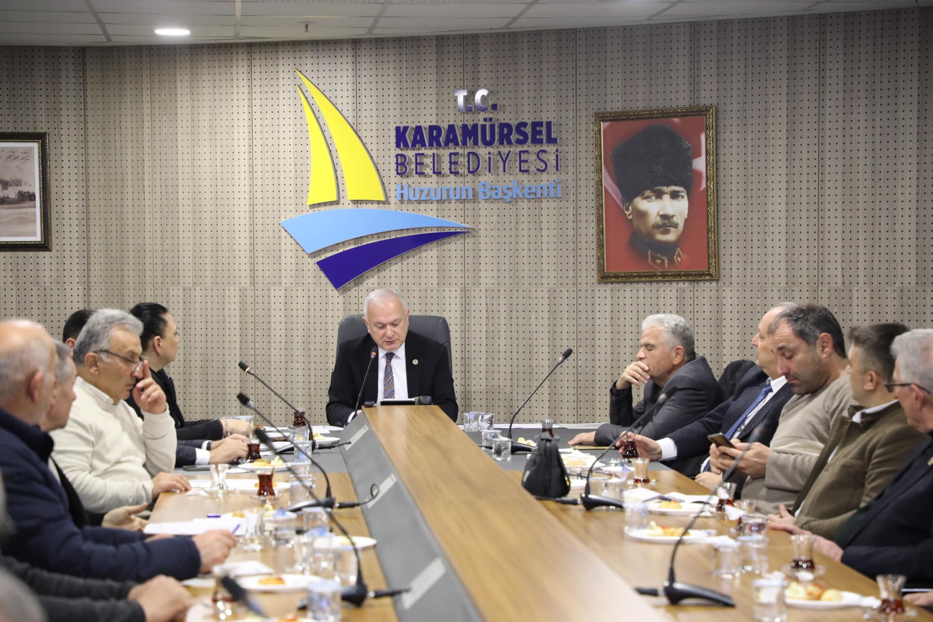 Karamürsel Belediyesi Ocak ayı Meclis Toplantısı,   Başkanlığında, Karamürsel