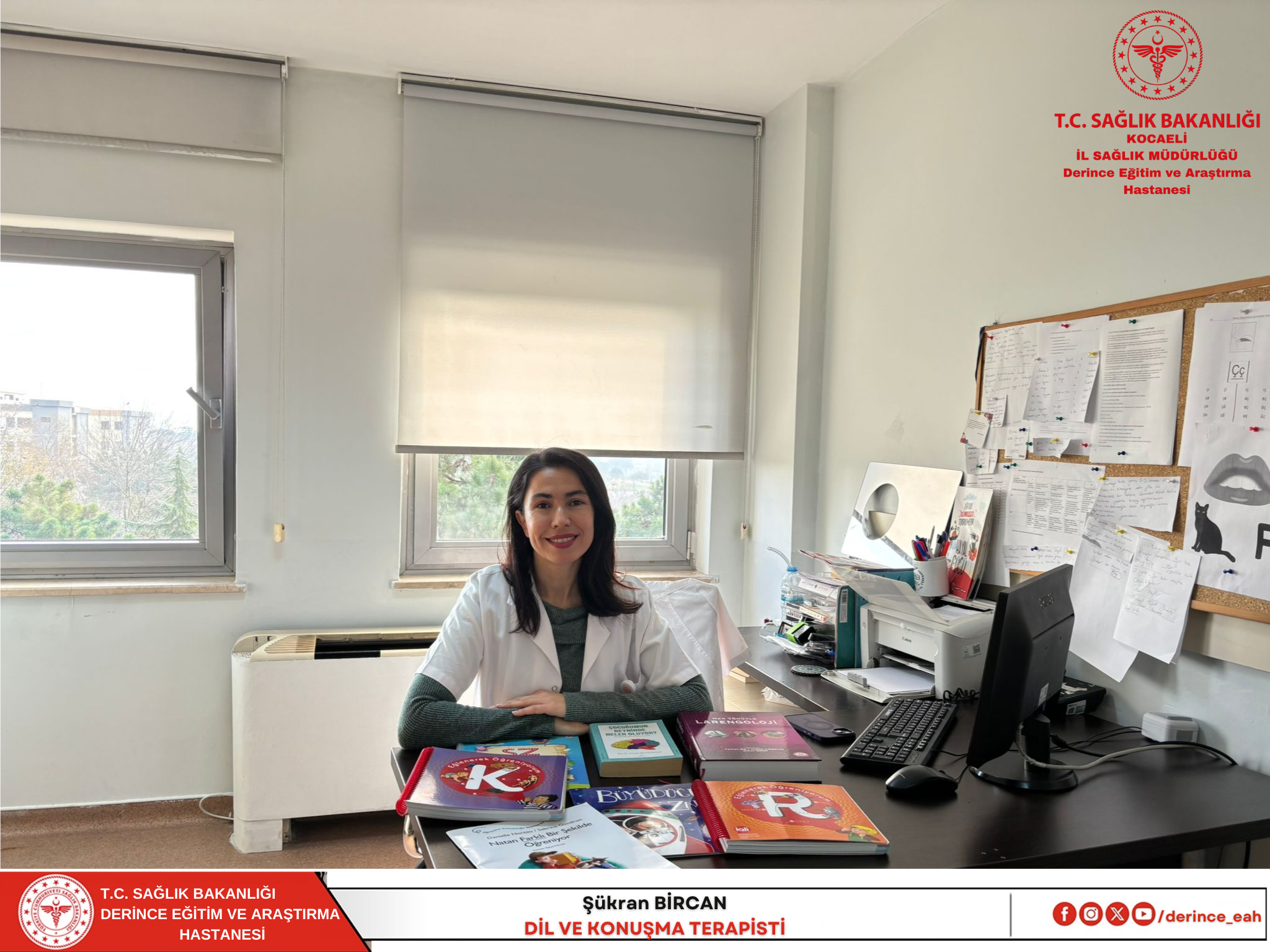 Dil ve Konuşma Terapisti Şükran Bircan Derince Eğitim ve Araştırma