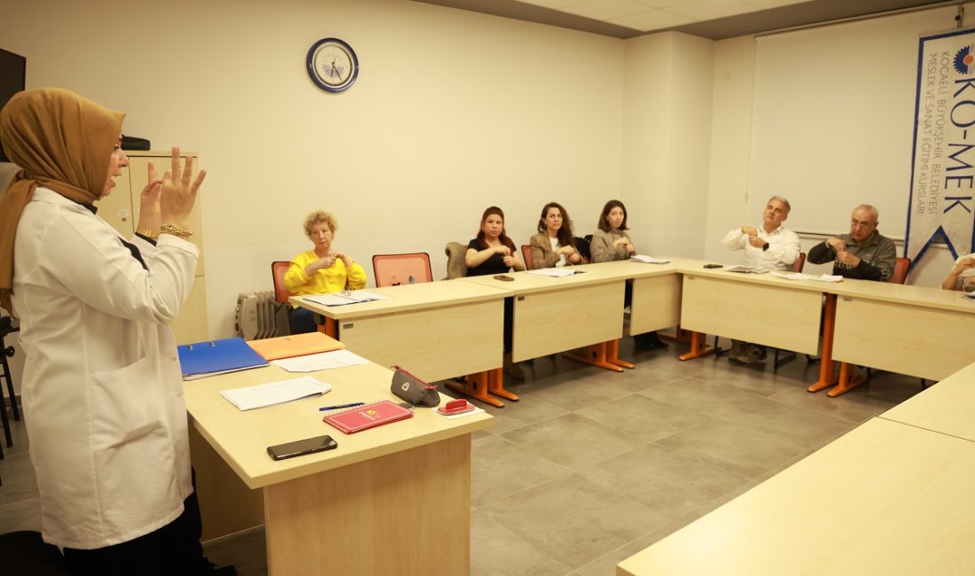 Kocaeli Büyükşehir Belediyesi Meslek ve Sanat Eğitim Kurslarında ( KO-MEK