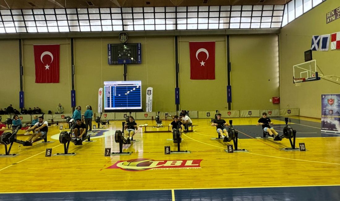 GTÜ Spor Kulübü Kürek Takımı, Ergometre Şampiyonasında olimpiyat düzeyindeki rakiplerine