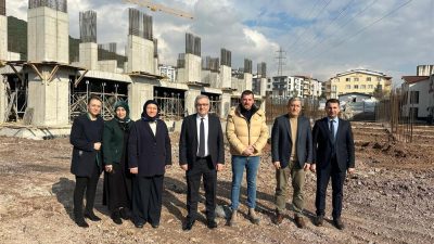 Kocaeli İl Sağlık Müdürü Op. Dr. Yüksel Pehlevan yapım çalışmaları hızla