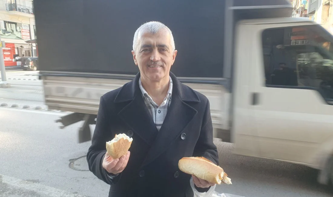 DEM Parti Kocaeli Milletvekili Ömer Faruk Gergerlioğlu, Kocaeli’de ekmeğe yapılan