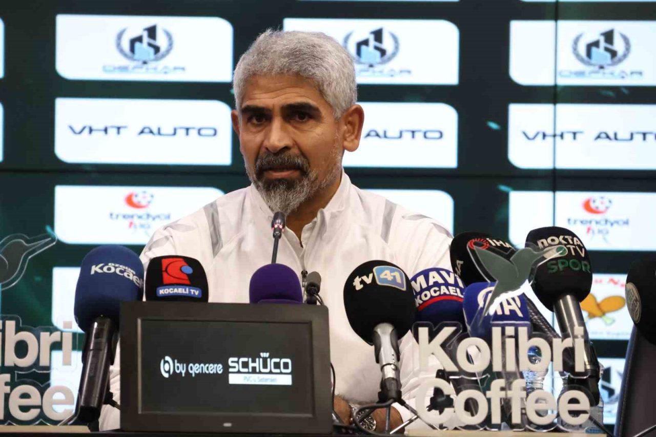 Kocaelispor Teknik Direktörü İsmet Taşdemir, Iğdır FK galibiyetinin ardından yaptığı