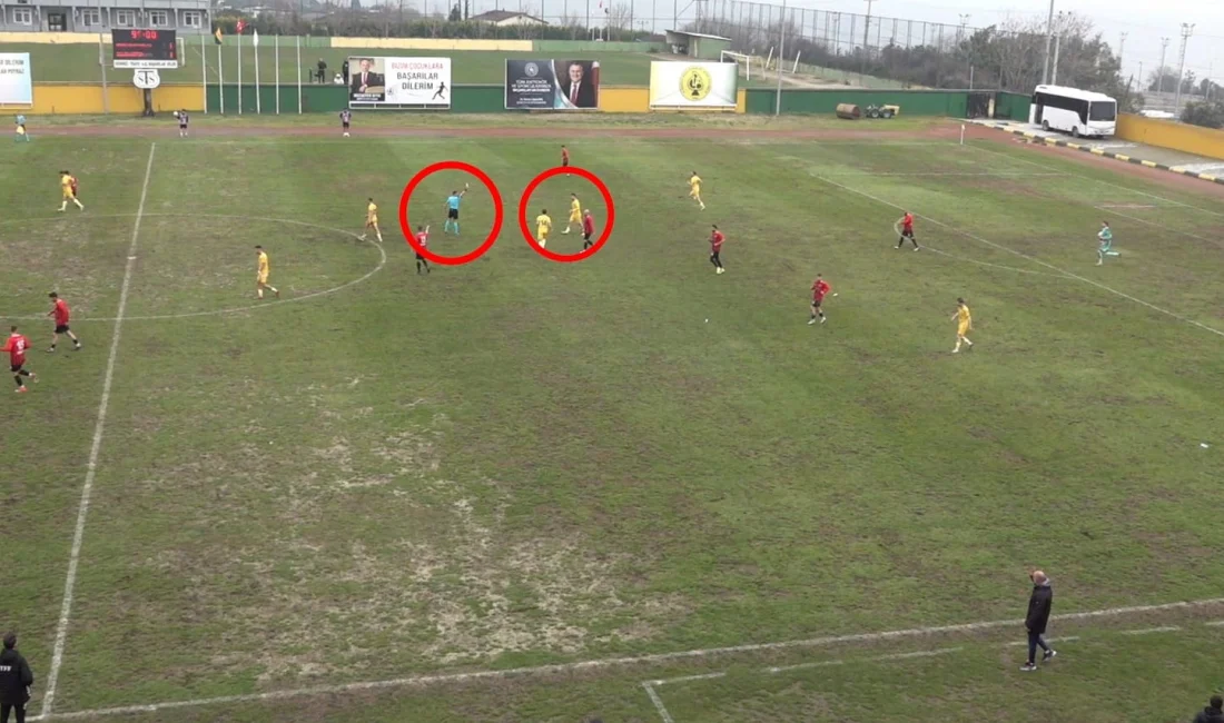Darıca GB Spor ile Gölcükspor maçında skandal bir olay yaşandı.