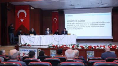 Çayırova Belediyesi Şubat Ayı Olağan Meclis Toplantısı bugün gerçekleştirildi. Meclis