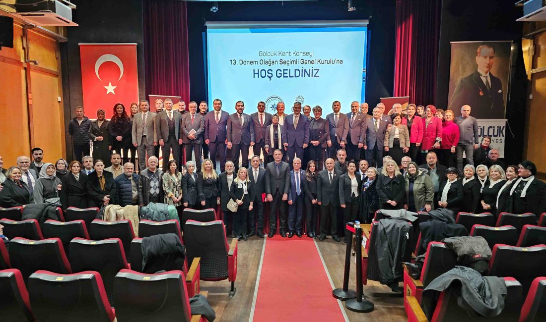 Gölcük Kent Konseyi 13. Dönem Olağan Genel Kurulu’nda yapılan seçimde,