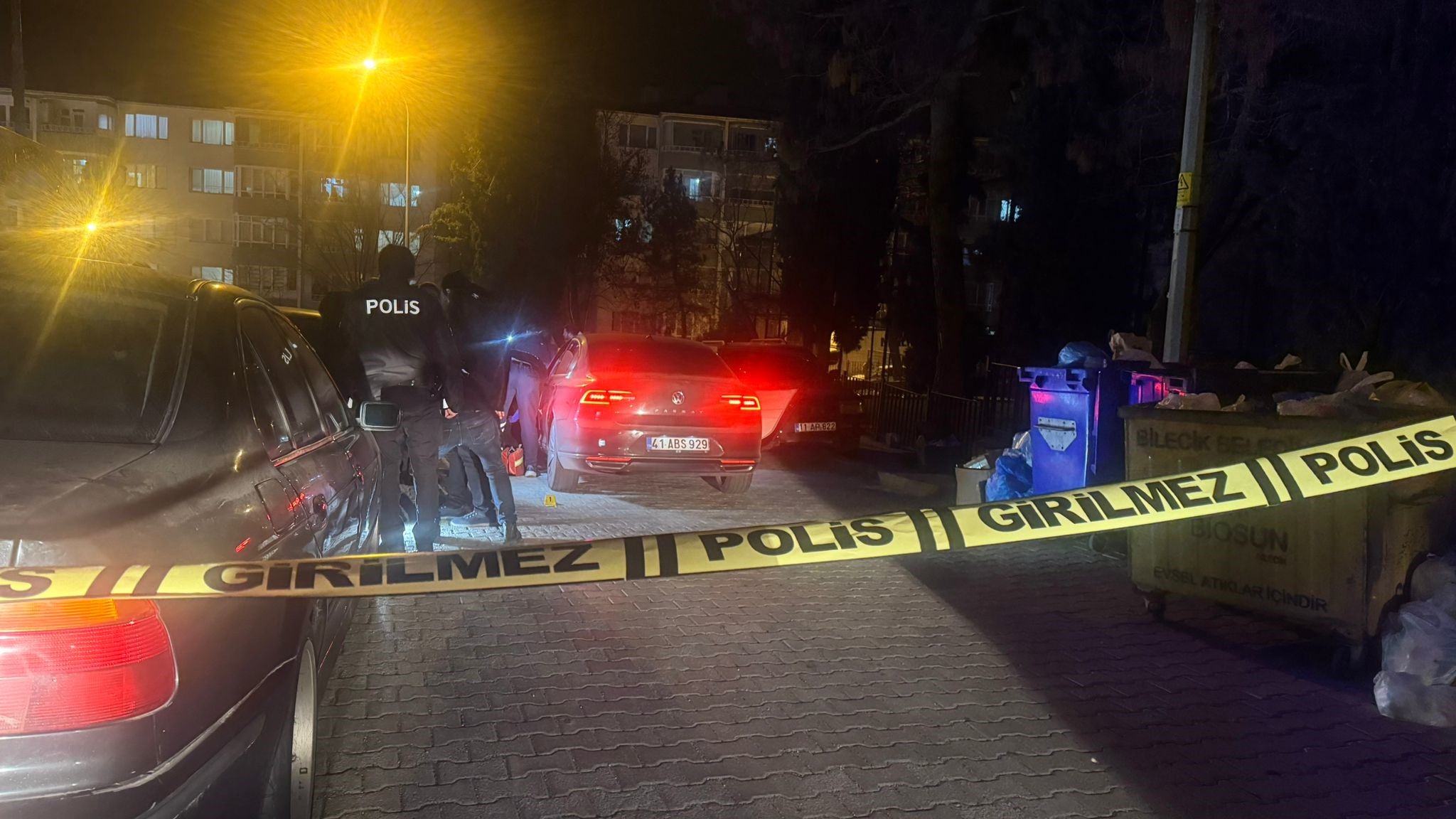 Bilecik'te dün gece yaşanan ve 1 kişinin öldüğü, 1 kişinin