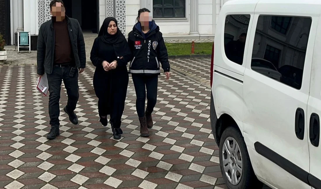 Kocaeli'nin Çayırova ilçesinde kocasını tabanca ile vurarak öldüren kadın tutuklanarak