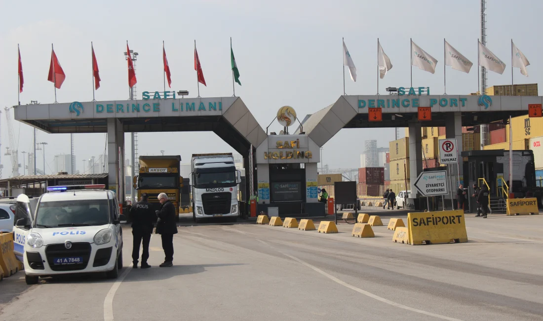 Kocaeli'de liman işletmeciliği yapan Safiport ile Derince Belediyesi arasında ruhsatsız