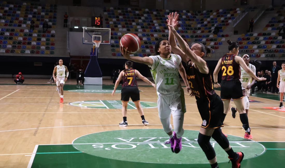 Kadınlar Basketbol Süper Ligi’nin 23. haftasında Kocaeli temsilcisi Danilos Pizza,