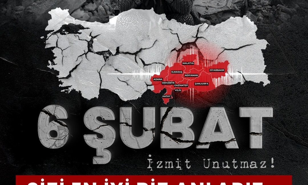 İzmit Belediyesi, 6 Şubat’ın yıl dönümünde depremde hayatını kaybedenler için