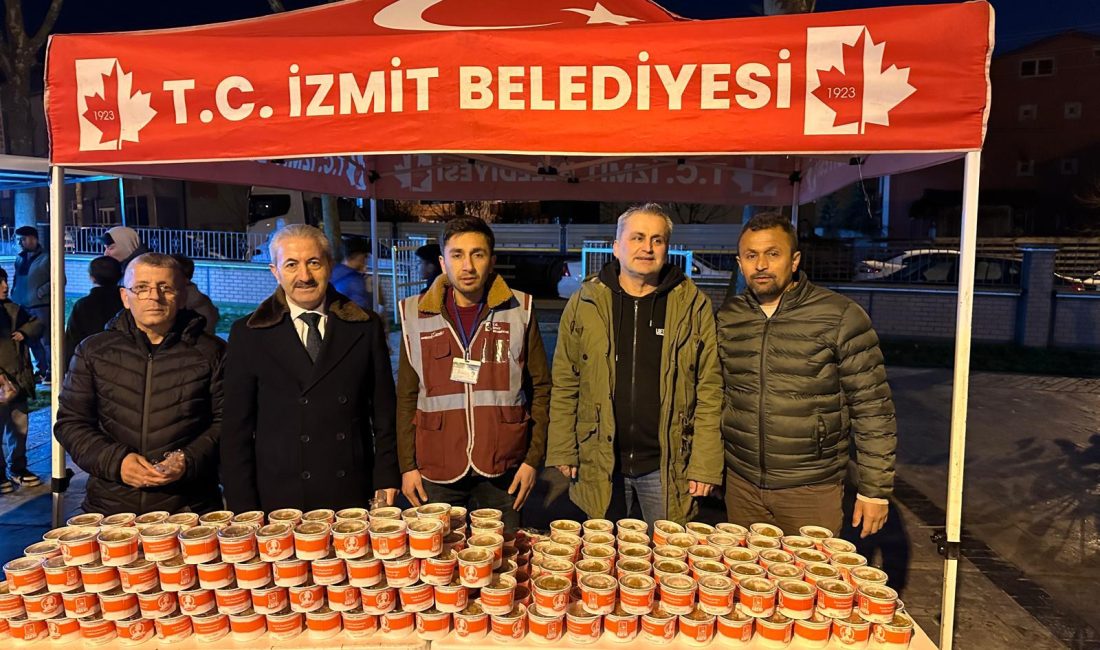 İzmit Belediyesi Sosyal Destek Hizmetleri Müdürlüğü, Berat Kandili dolayısıyla camilerde