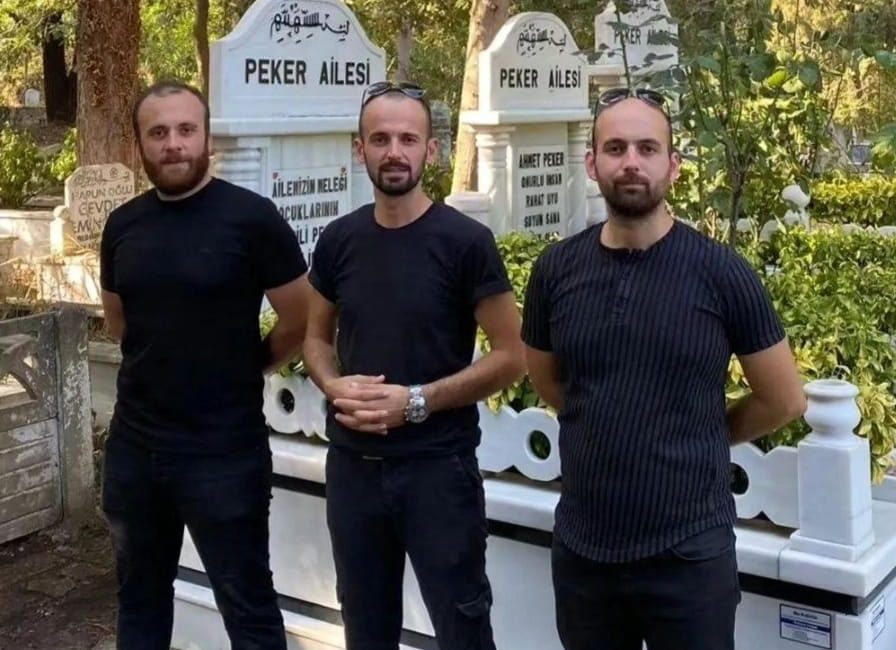 Sedat Peker'in aile kabristanlığının bakımı, Kocaeli İzmİt'te faaliyet gösteren Özkanlı