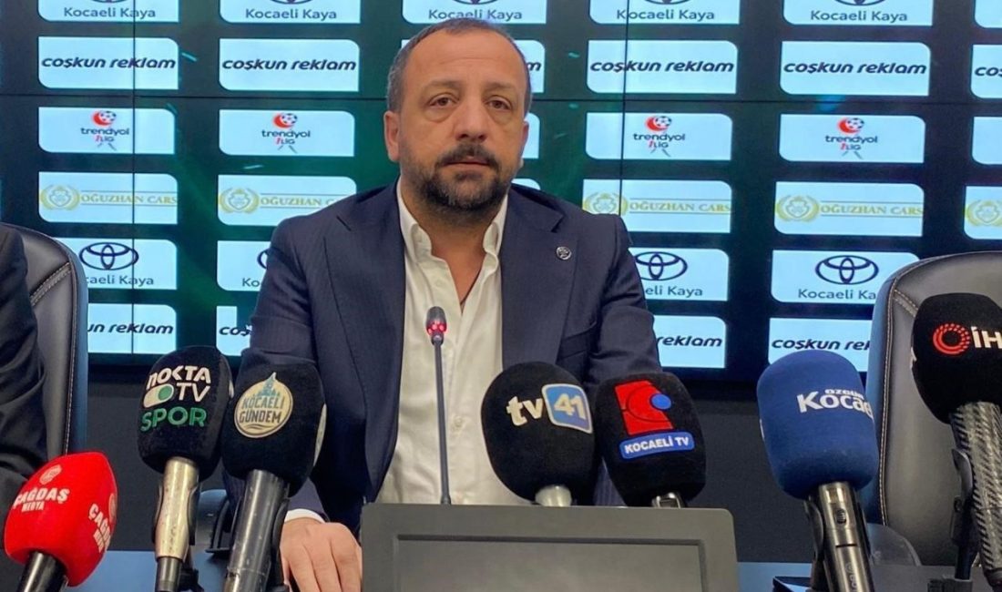 Kocaelispor Basın Sözcüsü Kadir Genç, Ziraat Türkiye Kupası’nda oynadıkları Sivasspor’un