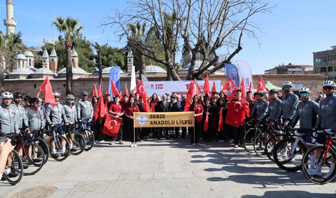 Çanakkale Zaferi’nin 110. Yıl dönümünde Gebze Belediyesi sponsorluğunda düzenlenen 18