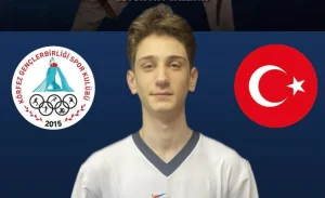 Körfez Gençlerbirliği Spor Kulübünün genç taekwondocusu Hamza Uzun, Estonya'da düzenlenecek