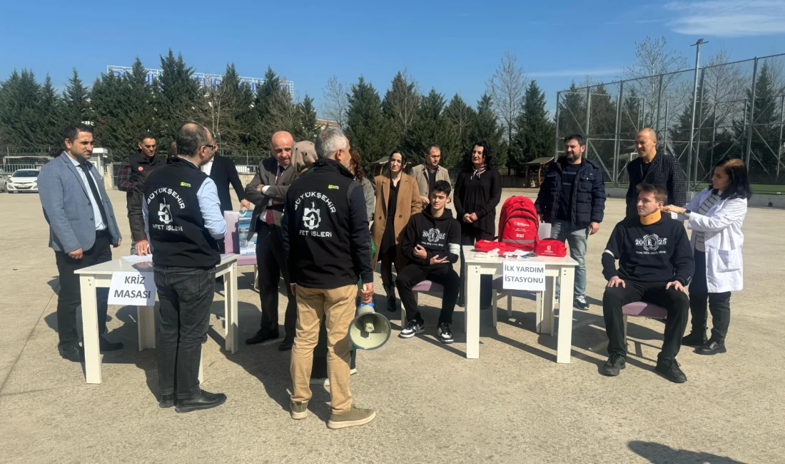 Büyükşehir, 1-7 Mart Deprem Haftası kapsamında pek çok etkinlik düzenledi.Farklı