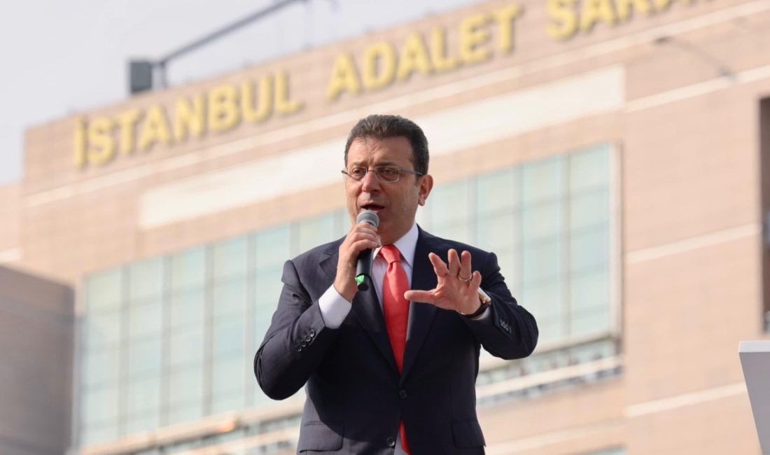 İstanbul Büyükşehir Belediye Başkanı Ekrem İmamoğlu'nun gözaltına alınmasının ardından sosyal