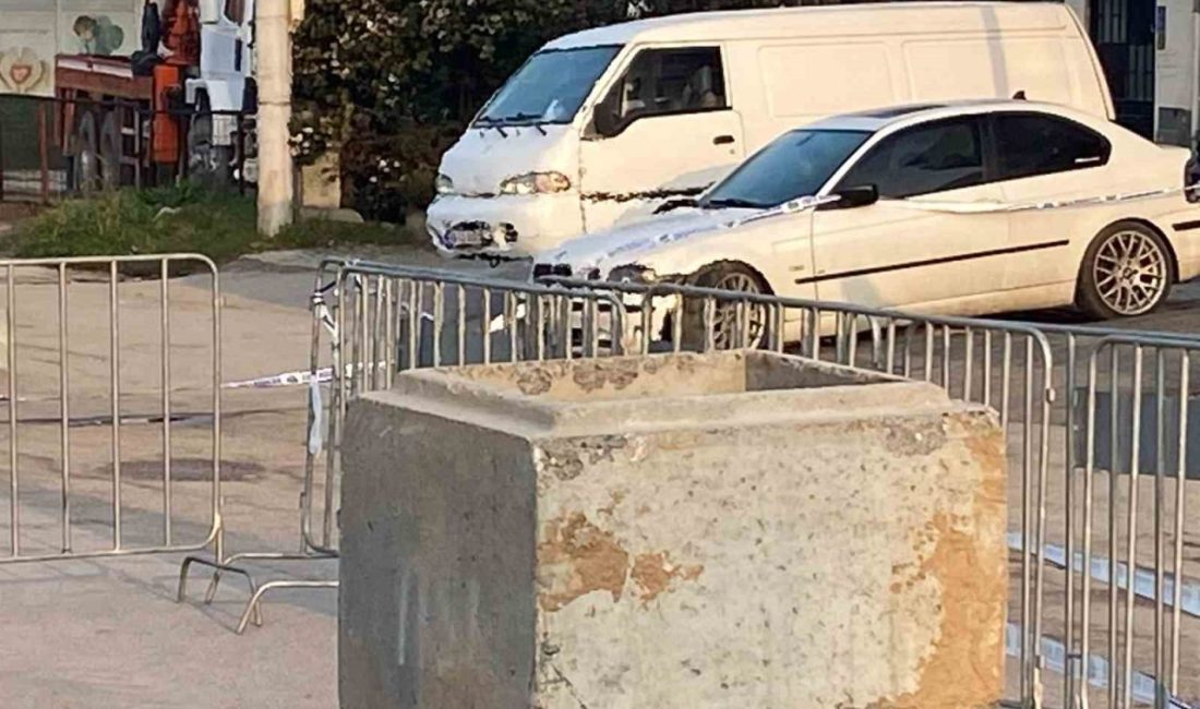 Kocaeli’nin Kartepe ilçesinde metro projesi kapsamında yapılan sondaj çalışmaları sırasında