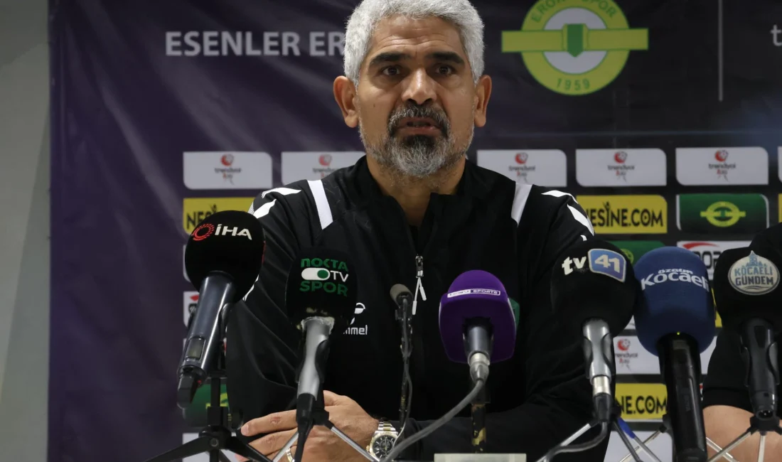 Kocaelispor Teknik Direktörü İsmet Taşdemir, Esenler Erokspor maçının ardından yaptığı