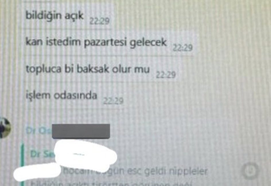 Konya’daki Selçuk Üniversitesi Tıp Fakültesi Hastanesi’nde görev yapan bazı sağlık