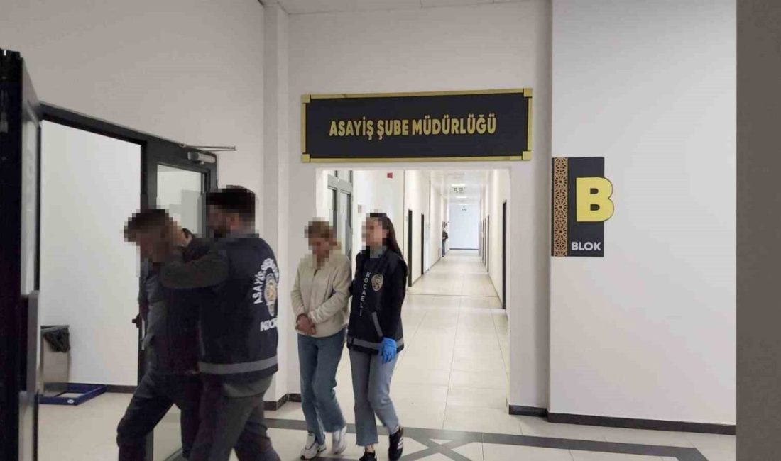 Kocaeli’nin Körfez ilçesinde ikametten altın çalan 2 şüpheli düzenlenen operasyonla