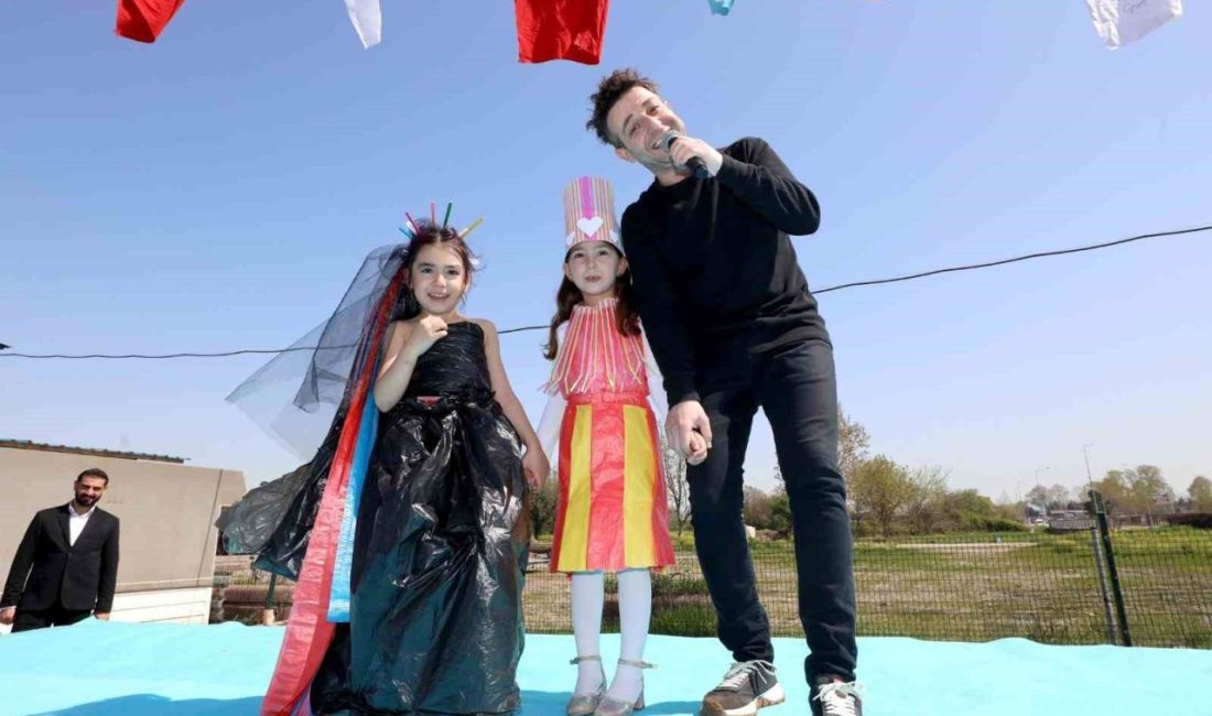 Başiskele’de Uluslararası Sıfır Atık Günü kapsamında Lemi Filozof, çocuklarla bir