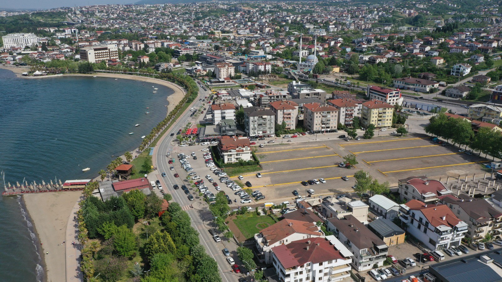 Özellikle bahar ve yaz aylarında vatandaşların uğrak noktası olan Başiskele