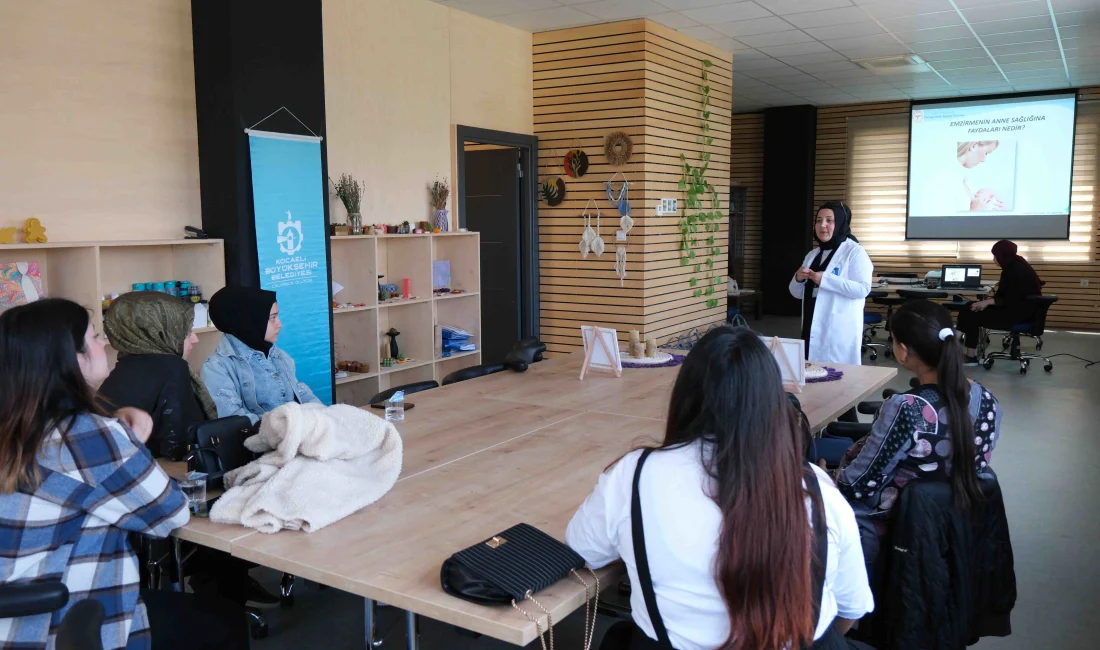 Kocaeli Büyükşehir Belediyesi'nin anne ve anne adaylarına destek amacıyla düzenlediği