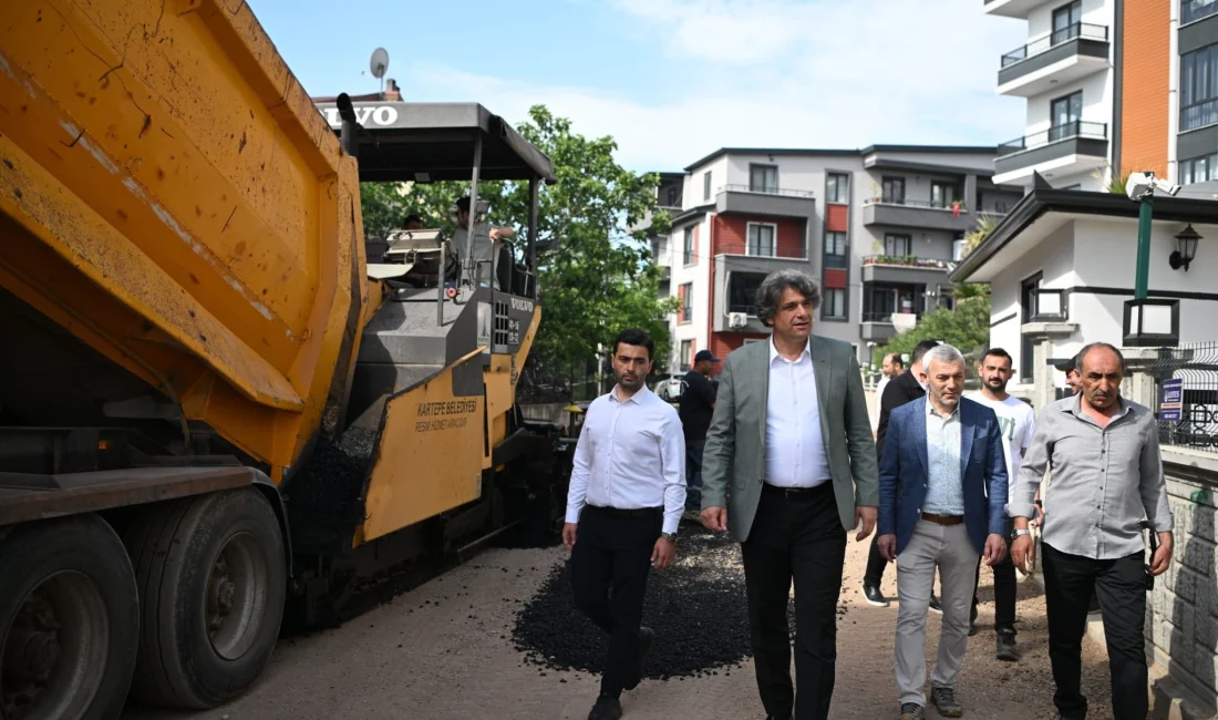 Kartepe Belediyesi Fen İşleri Müdürlüğü ekipleri, Ertuğrulgazi mahallesi Selvili Sokak