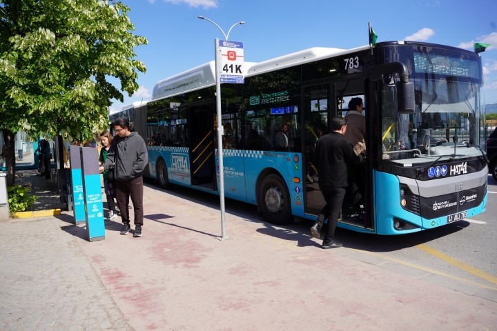 Büyükşehir Belediyesi, 4 ilçe arasında kesintisiz ulaşımı sağlayan Hat 41K