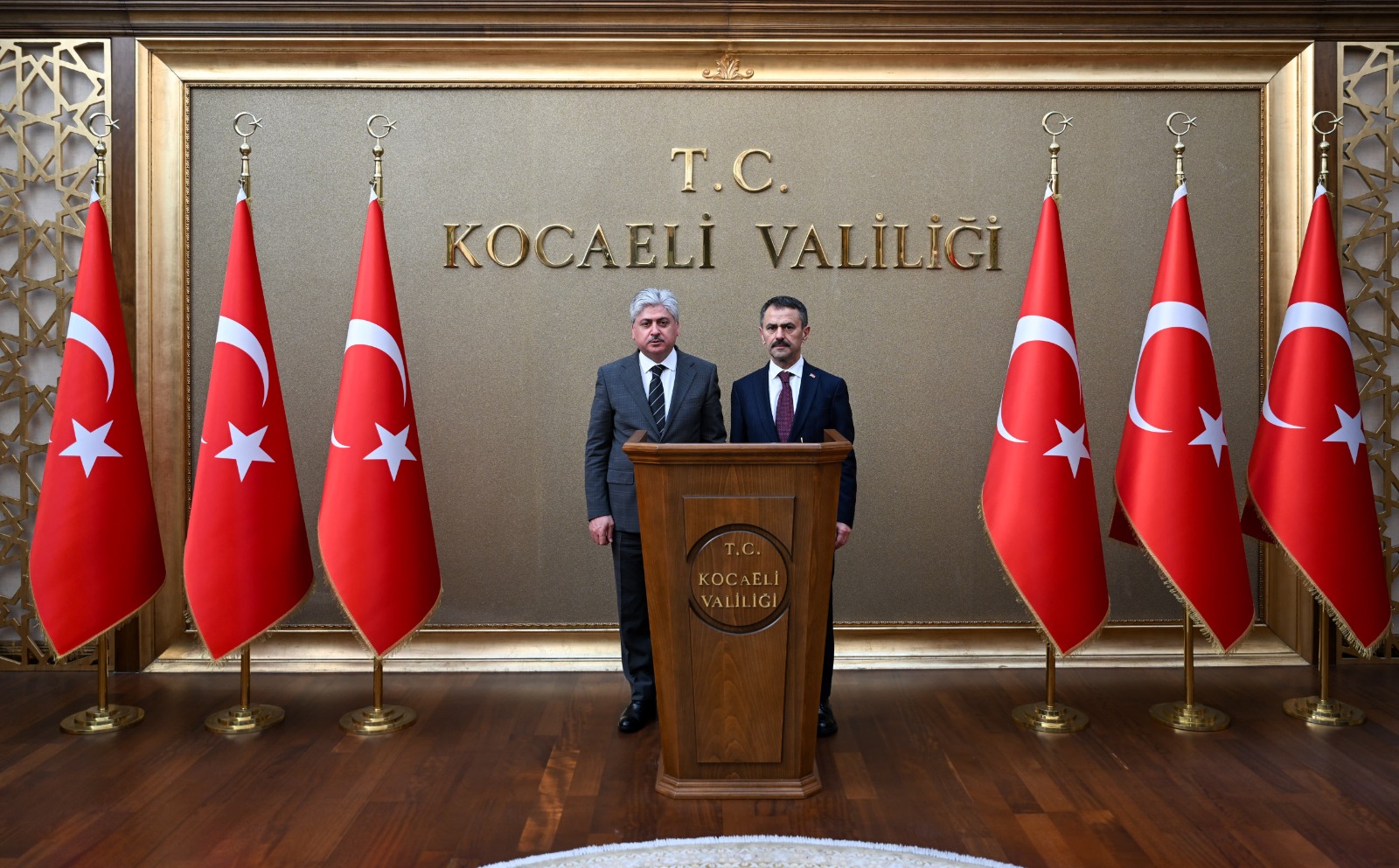 Sakarya Valisi Rahmi Doğan, Vali İlhami Aktaş’a nezaket ziyaretinde bulundu.