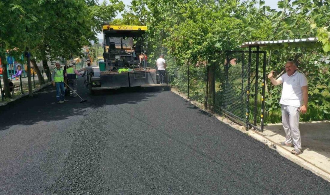 Başiskele’nin Serdar Mahallesi’ndeki içme suyu alt yapı çalışmalarının tamamlanmasının ardından
